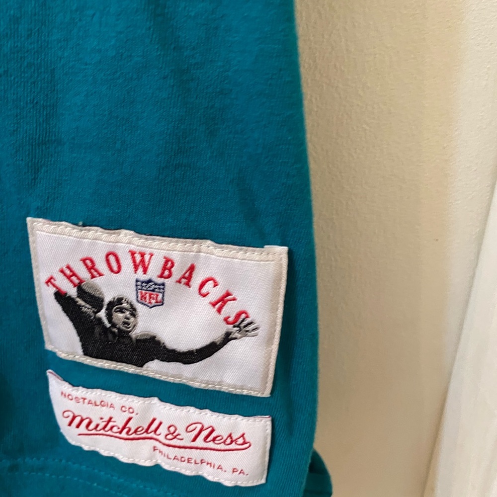 Mitchell & Ness Teal Throwbacks Tee - image 2